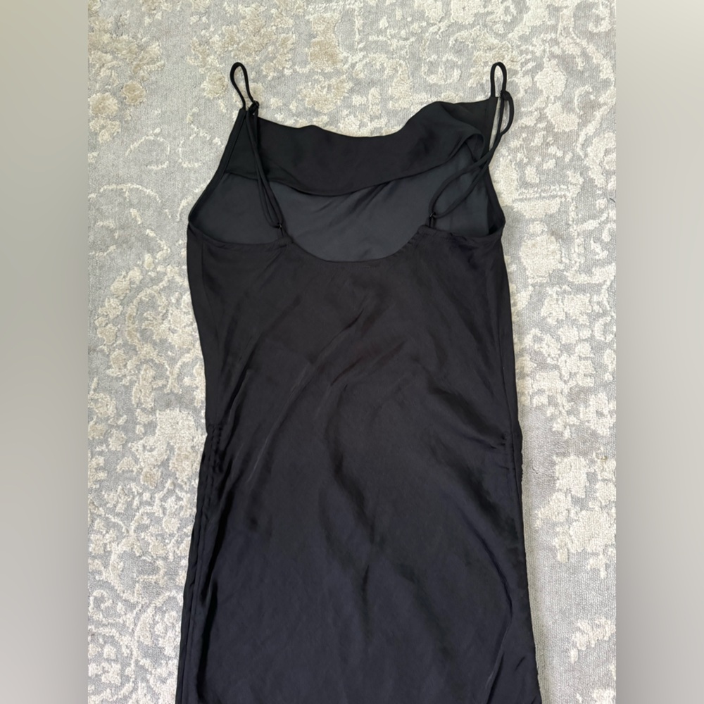 Intimately Free People Day To Night Convertible Slip Dress. Color Black. - Picture 11 of 14